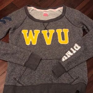 Pink sweatshirt WVU